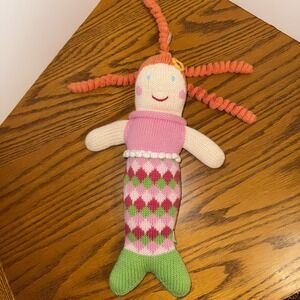 ZUBELS 12" MERMAID BABY‎ PEARLY PENNY DOLL KNITTED